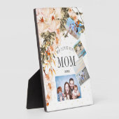 母の日の家族写真フローラプラーク フォトプラーク (側面)