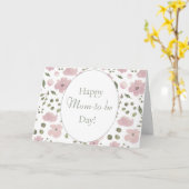 母の日の幸せフローラ母の日のカード カード (黄色い花)