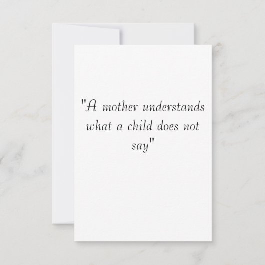 母の日の愛のキャンディーグリーティングカード カード (裏面)