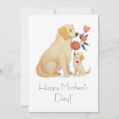 母の日の愛の贈り物|過去記事 サンキューカード (正面)