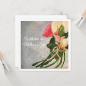 母の日の愛を込めて カード (正面/裏面インサイチュ)