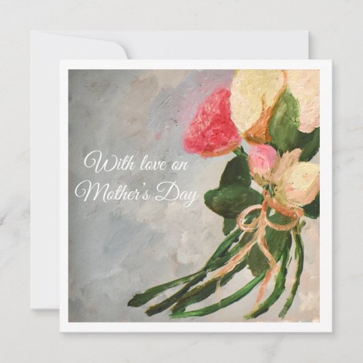 母の日の愛を込めて カード (正面)