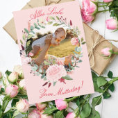 母の日の愛情あふれる写真カード カード