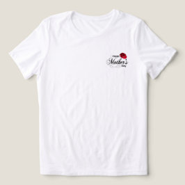 母の日の愛 - 心からのTシャツデザイン トライブレンドTシャツ