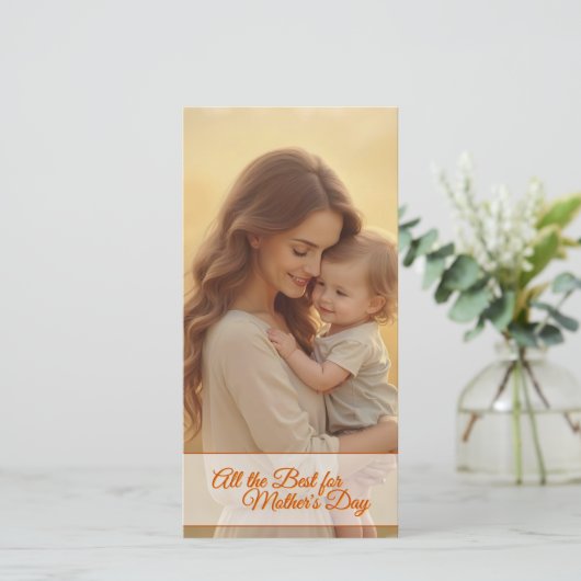 母の日の愛 – 純粋な喜びの瞬間 (スタンド正面)