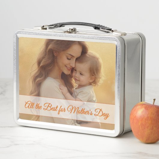 母の日の愛 – 純粋な喜びの瞬間 メタルランチボックス (インサイチュ)