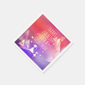 母の日の感謝 スタンダードカクテルナプキン (角)