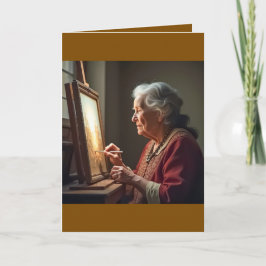 母の日の折りたたみ式グリーティングカード カード