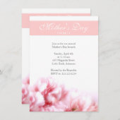 母の日の招待状 招待状 (正面/裏面)