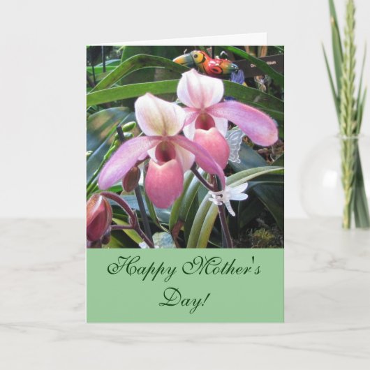 母の日の挨拶状 カード (正面)