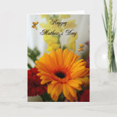 母の日の挨拶状 カード (正面)