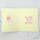 母の日の挨拶 カード (内部)