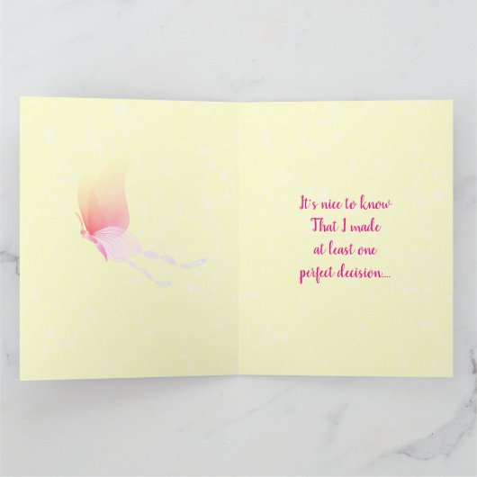 母の日の挨拶 カード (内部)