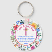 母の日の教会の贈り物のアイディア、箴言31:26または キーホルダー (正面)