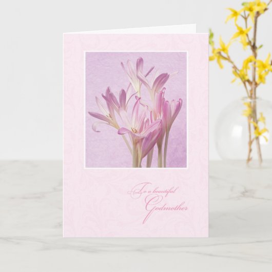 母の日の教母のため カード (黄色い花)