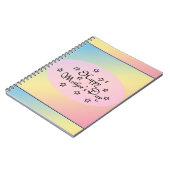 母の日の星 – ノートブック (左側)