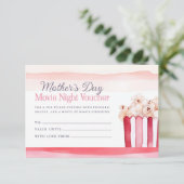 母の日の映画夜のギフト券 (スタンド正面)
