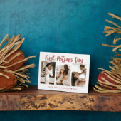 母の日の書道3写真ギフト フォトプラーク (側面)