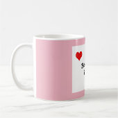 母の日の最も最高のなミイラ コーヒーマグカップ (左)