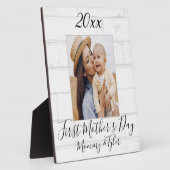 母の日の最初のカスタム写真プラーク フォトプラーク (側面)