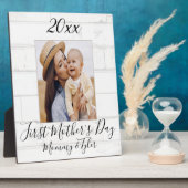 母の日の最初のカスタム写真プラーク フォトプラーク (側面)
