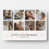 母の日の最初のカスタム写真集 フォトプラーク (正面)