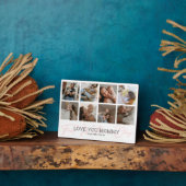 母の日の最初のカスタム写真集 フォトプラーク (側面)