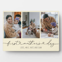 母の日の最初のハートスクリプト3 Photo Gift