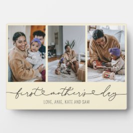 母の日の最初のハートスクリプト3 Photo Gift フォトプラーク