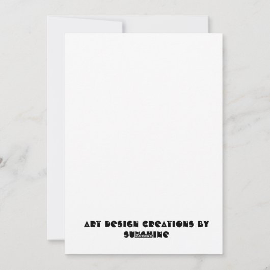 母の日の朝食サプライズ シーズンカード (裏面)