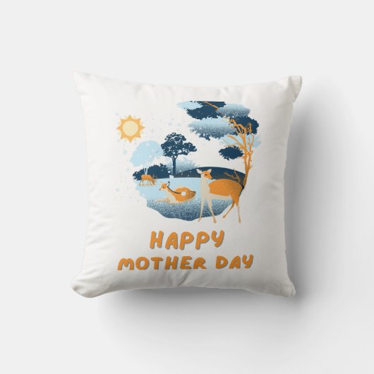 母の日の枕のお母さんへの心地良い贈り物2024 クッション (正面)