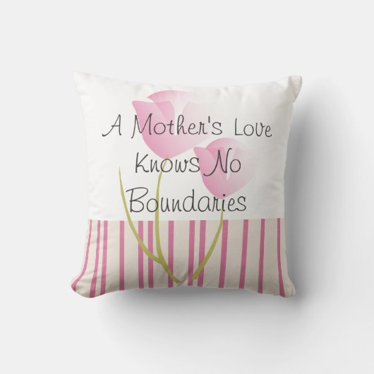 母の日の枕"母性愛… " クッション (正面)