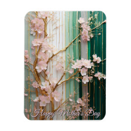母の日の桜の花が咲く壁 マグネット