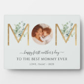 母の日の植物文字写真プラーク フォトプラーク (正面)