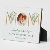 母の日の植物文字写真プラーク フォトプラーク (側面)