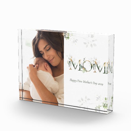 母の日の植物文字写真 フォトブロック (右)