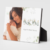 母の日の植物文字写真 フォトプラーク (側面)