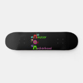 母の日の母おもしろいのマスター スケートボード (横)