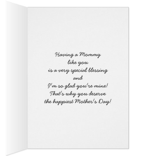 母の日の母のために。スイートテディベア (内側 (右))