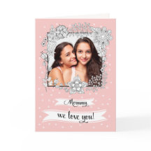 母の日の母のために。フォトカカスタムード