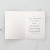 母の日の母のために。フォトカカスタムード カード (内部)