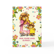 母の日の母のために。甘いクマ