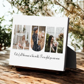 母の日の母のコラージュ フォトプラーク