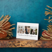 母の日の母のコラージュ フォトプラーク (側面)