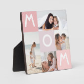 母の日の母のフォトグモダンリッ数々のド フォトプラーク (正面)