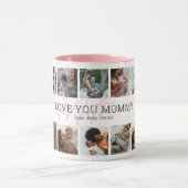 母の日の母の写真マグカップ マグカップ (中央)