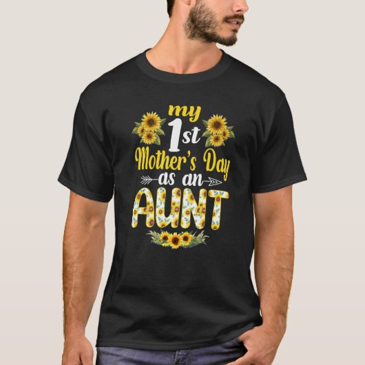 母の日の母の日のおばさんの日 Tシャツ (正面)