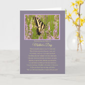 母の日の母の記憶スピリチュアル カード (黄色い花)