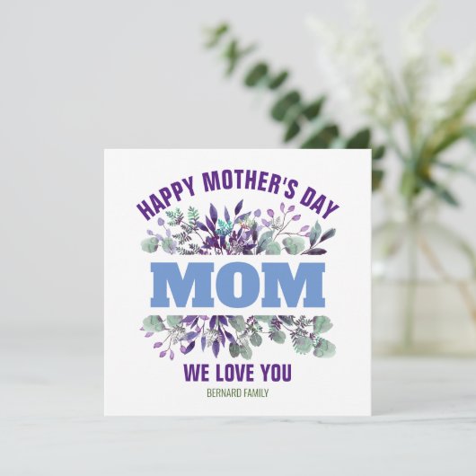 母の日の母の贈りカスタマイズ物 (スタンド正面)