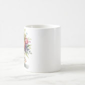 母の日の母最高のが水の色で今まで コーヒーマグカップ (中央)